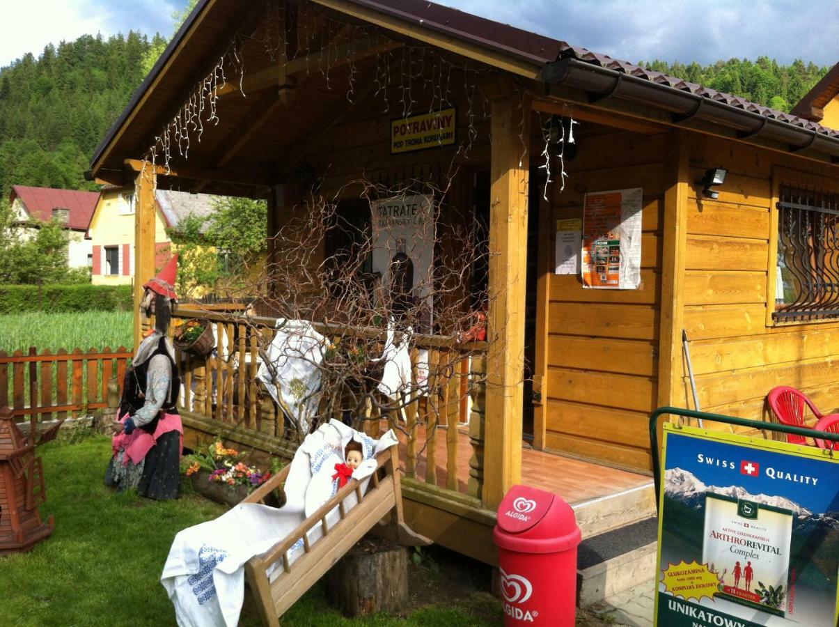 Penzion Pod Troma Korunami Červený Kláštor Exterior foto